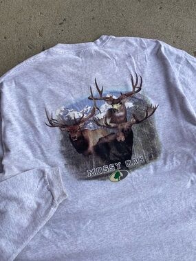 Vintage Mossy Oak Hunting Deer Longsleeve